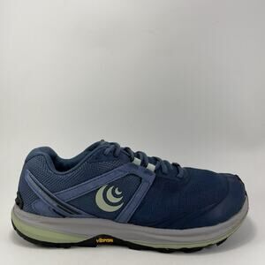 Topo Athletic Terraventure 3 Trail Running Shoe Womens Size 8.5 Mint /Denim Blue